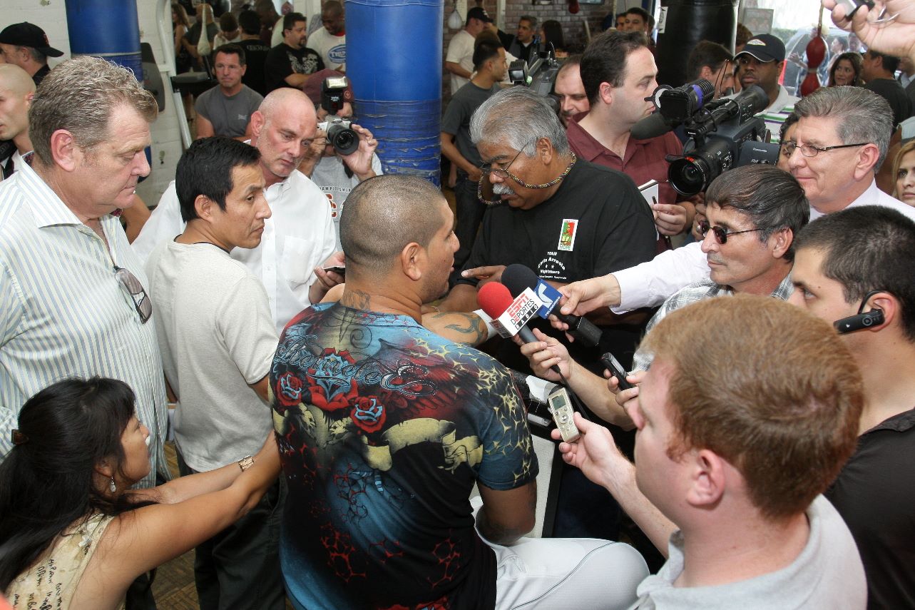 Arreola Workout Day Photos