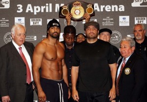 Haye vs. Ruiz Weigh In