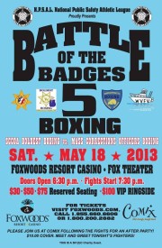 battle of the badges poster