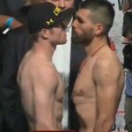 canelo vs angulo stare down