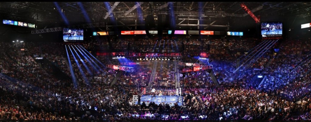 Mayweather Vs Maidana Fight Night Gigapan Zoom Crowd Photo Proboxing