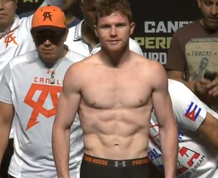 Canelo Weigh In Proboxing