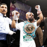 Warrington could face WBC champion Gary Russell Jr next year Credit: Esther Lin / Showtime