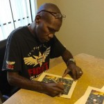 howard davis jr signing autograph