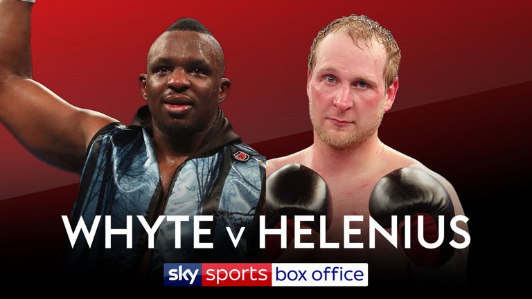 Whyte vs Helenius poster