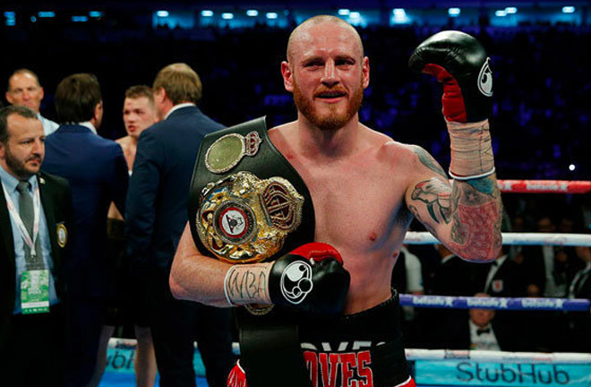 George Groves became a world champion after beating Fedor Chudinov. Photo Credit: Daily St