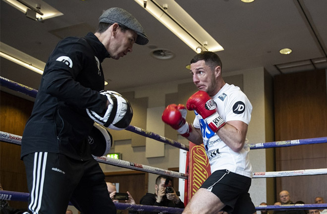 Coyle says he is back in love with boxing. Photo Credit: Mark Robinson