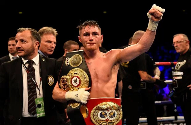 Ryan Burnett successfully defended his WBA title on Saturday night. Photo Credit: Metro