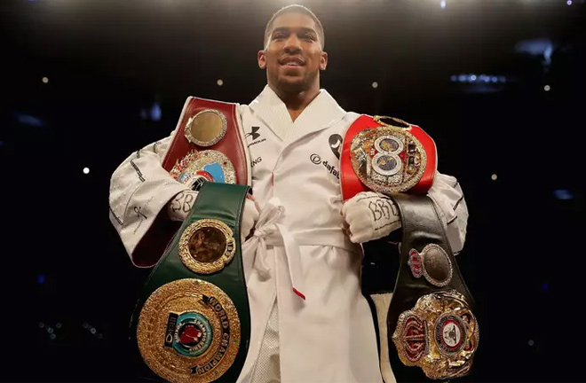 Joshua a step closer to becoming Undisputed Heavyweight Champion. Photo Credit: Evening Standard