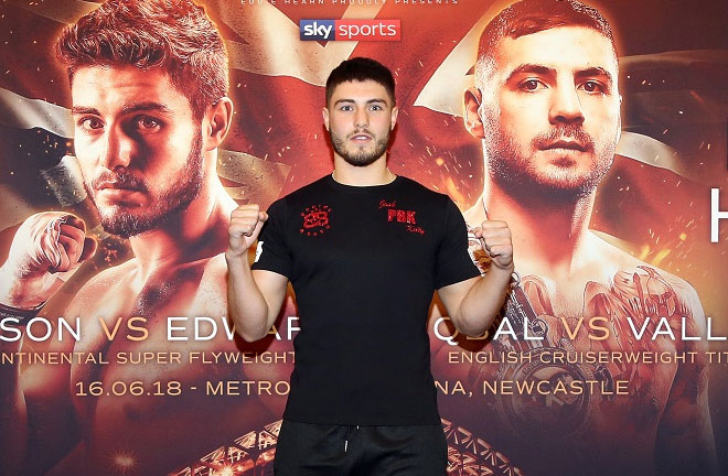 Josh Kelly to co-headline huge Newcastle show. Photo Credit: Ian Horrocks