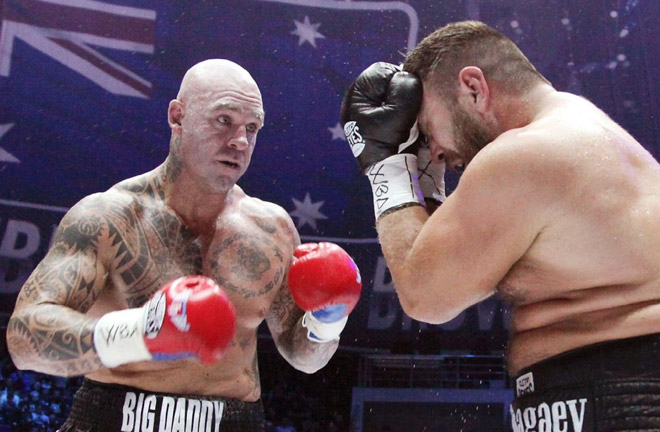 Browne produced a miracle punch to win a heavyweight title in Grozny. Photo Credit: ESPN