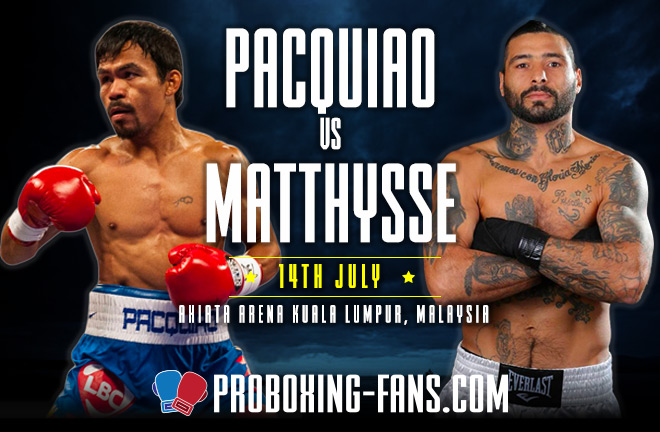 Manny Pacquiao v Lucas Matthysse fight preview & prediction