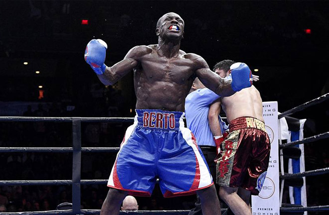 Berto is looking forward to stepping in the ring with Alexander. Photo Credit: Sporting news