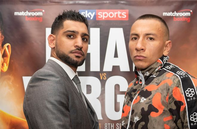 Vargas: I have the power to knockout Khan. Photo Credit: Sky Sports