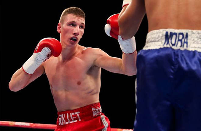 Sam Bowen up against Lorenzo Parra. Photo Credit: leicestermercury.co.uk 