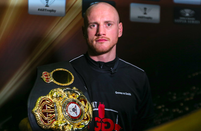 Groves-Smith feeling relaxed ahead of their much anticipated fight this Friday. Photo Credit: World Boxing Super Series