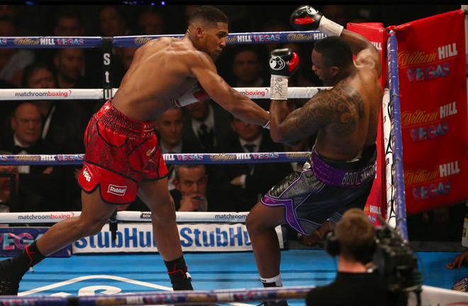 A night to remember: Joshua KO on Whyte in 2015