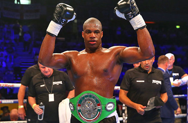Daniel Dubois is planning on making a statement against former World Heavyweight Title challenger, Kevin Johnson. Photo Credit: Daily Star