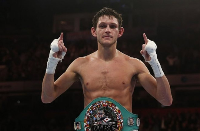 Gavin McDonnell challenges for the WBA Super Bantamweight against  Daniel Roman this weekend. Photo Credit: The Ring Magazine