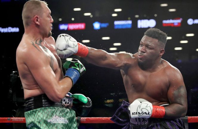 Jarrell Miller is aiming to impress against Thomas Adamek to manoeuvre himself into a World Title shot. Photo Credit: Sky Sports 