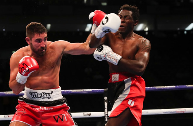‘Wise Guy’ says win over Meng will fire him back into World title contention. Photo Credit: Matchroom Boxing