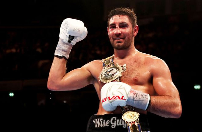 Buglioni takes on undefeated Meng for the IBF Inter-Continental Light-Heavyweight title. Photo Credit: Sky Sports 