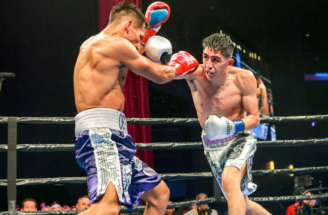 Santa Cruz won a hard-fought unanimous against Rafael Rivera. Photo Credit: Premier Boxing Champions