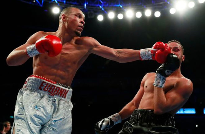 Itauma played a key role in preparing Chris Eubank Jr for his victory over James De Gale last February Credit: Irish Mirror