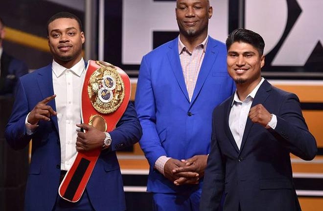 Spence and Garcia will go face-to-face on Saturday night. Credit: Boxing Scene