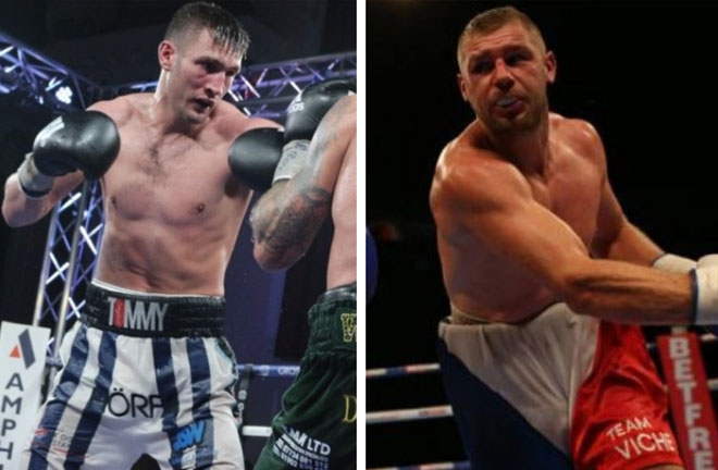 Tommy Langford makes his move up to super-middleweight by facing Frenchman Baptiste Castegnaro. Credit: TR Sports Agency