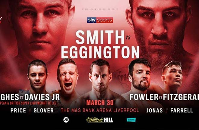 Smith v Eggington - Undercard Previews & Predictions. Credit: Matchroom Boxing