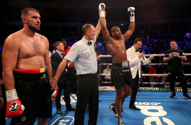 Dubois blasted Razvan Cojanu out inside two rounds. Credit: talkSPORT