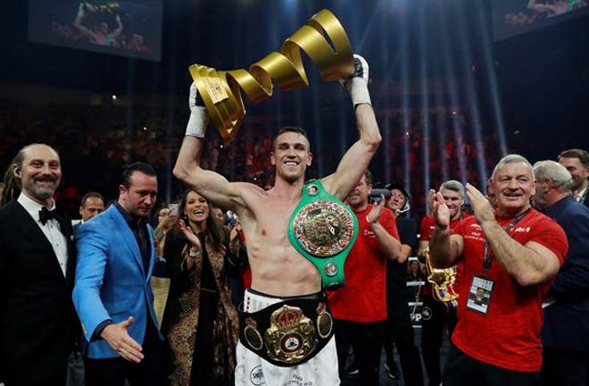 WBA 'super' titlist Callum Smith could be a possible future opponent Credit: Mirror