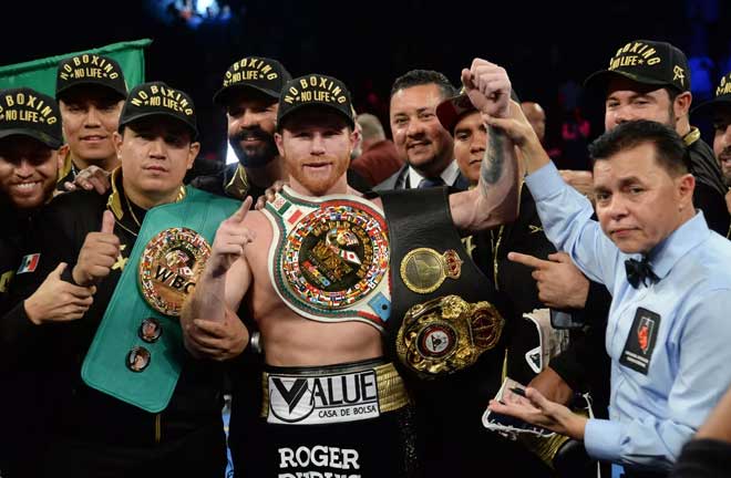 Canelo: I want to place myself in history. Credit: Bloody Elbow