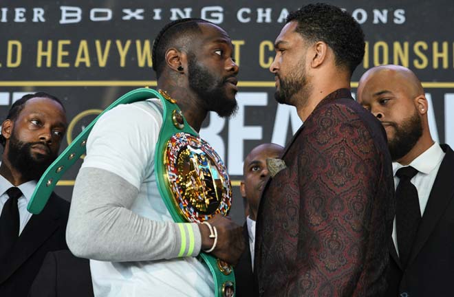 Wilder-Breazeale face off. Credit: Round By Round Boxing