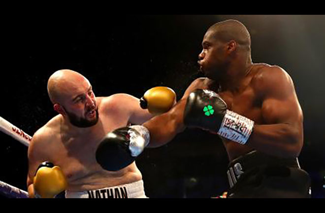 Daniel Dubois is back in action this Friday against Ebenezer Tetteh. Credit: BT Sport