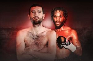 Carroll vs Ofori. Photo credit: mtkglobal.com