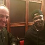 Steve Goodwin and Dereck Chisora. Photo credit: goodwinboxing.co.uk