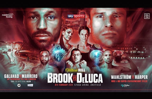 Kell Brook returns on February 8th in Sheffield against Mark DeLuca Credit: Matchroom Boxing