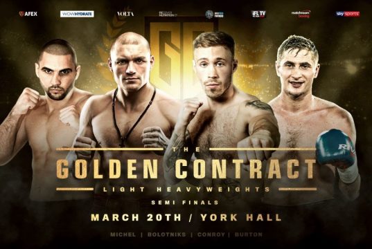 Golden Contract light-heavyweight semi finals. Photo credit: MTK Global