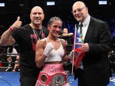 Serrano is a seven-weight world champion Credit: Ed Diller/DiBella Entertainment