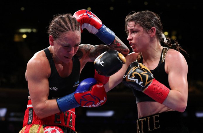 Wahlström's sole defeat was to Katie Taylor in 2018 Credit: Boxing Scene