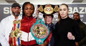 Claressa Shields is aiming to become a three-weight world champion against Ivana Habazin Credit: Stephanie Trapp