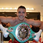 Callum Smith claimed the WBC Diamond belt after beating George Groves Credit: WBSS