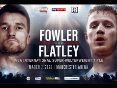 Anthony Fowler will clash with Jack Flatley on March 7 at the Manchester Arena Credit: Matchroom Boxing