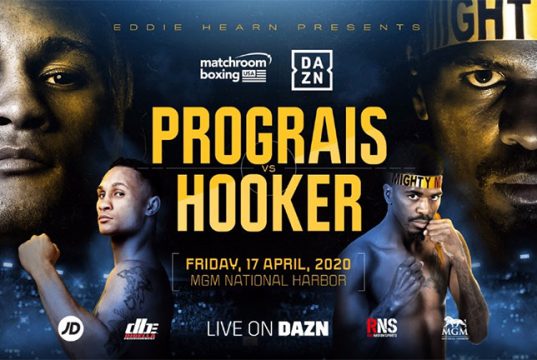 Regis Prograis will face off against Maurice Hooker in a battle of two former world champions. Credit: Matchroom Boxing.