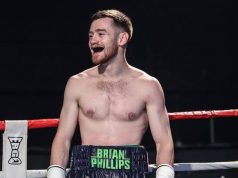 Brian Phillips is determined to make a success out of boxing. Photo Credit: Karen Priestley.