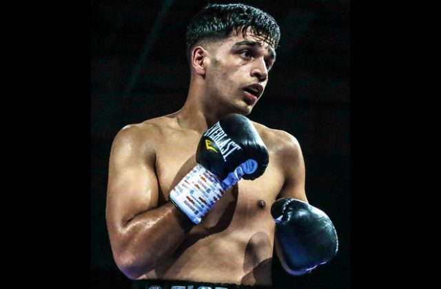 Aqib Fiaz is unbeaten in four professional bouts Credit: Aqib Fiaz