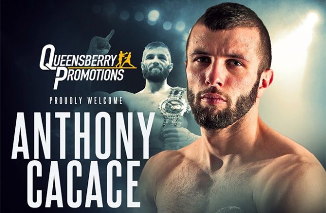 British Champion Anthony Cacace Signs For Queensbury Promotions