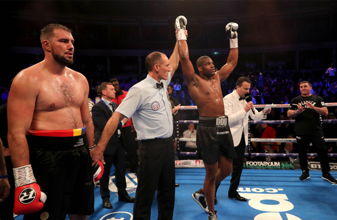 Cojanu was stopped by Daniel Dubois in two rounds in March 2019 Credit: talkSPORT